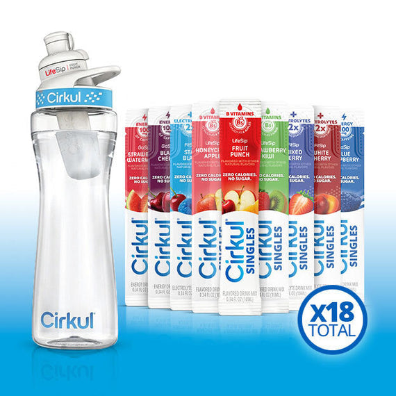 22oz. Plastic Bottle & GoSip® Black Cherry H7